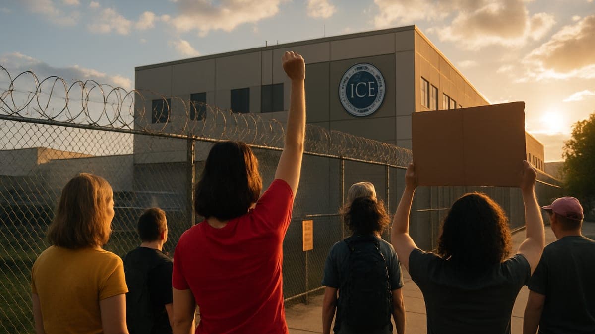 Dems yang 'menyergap' fasilitas ICE Newark mengetahui apa yang bisa terjadi pada mereka