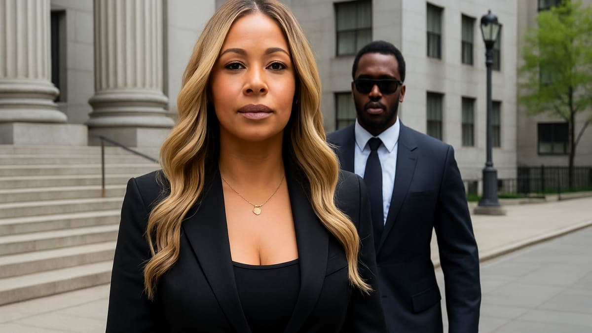 Mantan pacar Sean 'Diddy' Combs, Misa Hylton, angkat bicara setelah menghadiri pengadilan untuk mendukung putra mereka di tengah pengadilan perdagangan seks sang rapper.