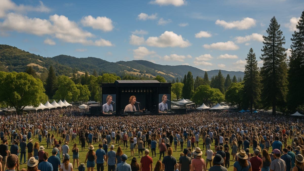 Bobby Flay dan Pacarnya Brooke Williamson Muncul di Panggung Festival BottleRock bersama Ken Griffey Jr. dan Kate Hudson