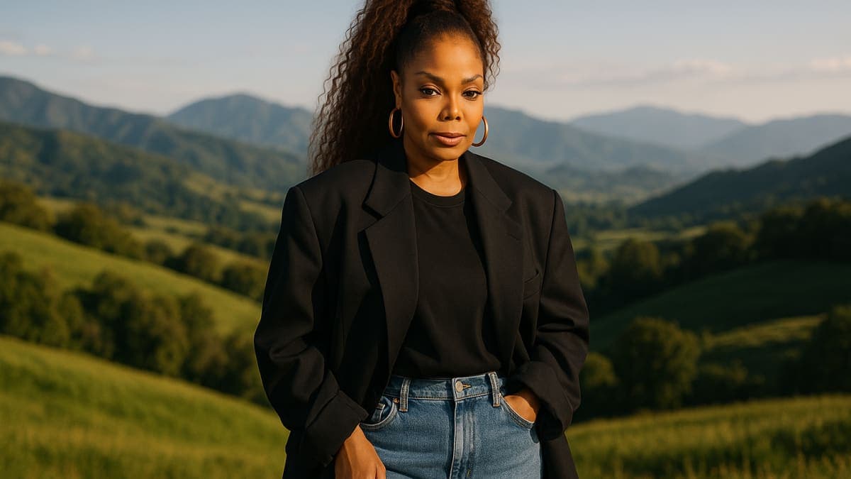 Janet Jackson Hadirkan Vibes Gadis Keren Klasik ke AMAs 2025 dengan Jaket dan Jeans Ukuran Besarnya