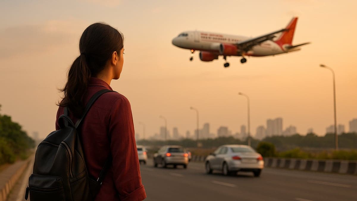 Wanita, 28, Mengatakan Dia Ketinggalan Penerbangan Air India Karena Macet: 'Sebuah Mujizat'