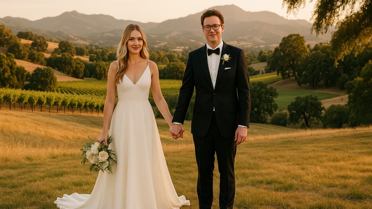 Putra John McEnroe dan Tatum O'Neal, Kevin McEnroe Menikahi Fern Cozine dalam Pernikahan di California (Foto Eksklusif)